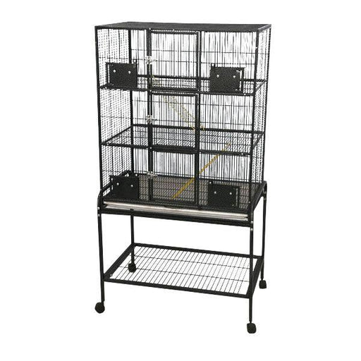 A&E Cage Company 32"x21" - 3 Level Animal Cage with Removable Base 60 LB - 46x34x6 - 644472010794