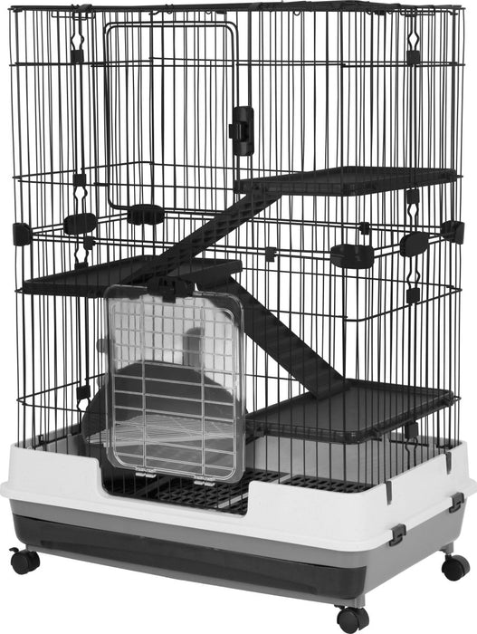 A&E Cage Company 32"x21"x43" DELUXE 4 Level Small Animal Cage - 644472002898