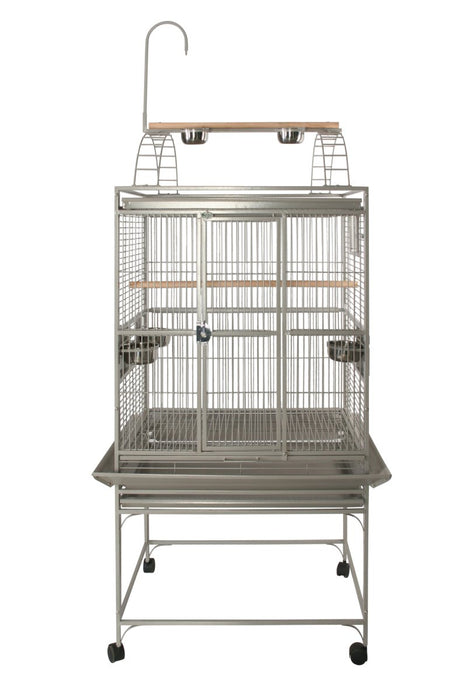 A&E Cage Company 32"x23" Playtop Cage 5/8" Bar Spacing Bird Cage - 644472425055