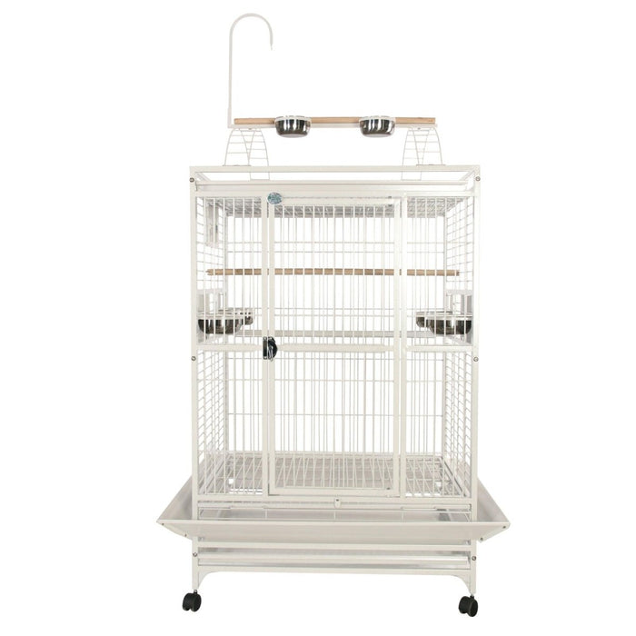 A&E Cage Company 36"x28" Playtop Cage with 1" Bar Spacing Bird Cage - 644472450064