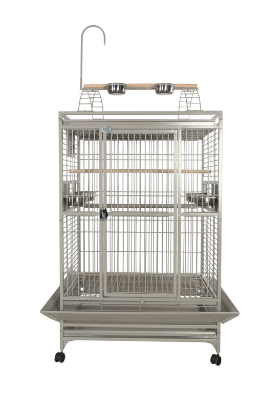 A&E Cage Company 40"x30" Playtop Cage with 1" Bar Spacing Bird Cage - 644472475050