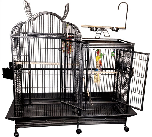 A&E Cage Company 42"x26" Split Level House Cage with Divider - 644472875034