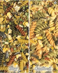 A&E Cage Company Crazy for Corn - Happy Beaks Birdie Pasta 1lb - 644472015768