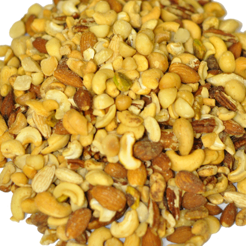 A&E Cage Company Gourmet Shelled Mixed Nuts 20 lb - 644472013061
