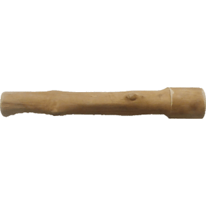 A&E Cage Company Java Wood Straight Perch 10" x 1.5" - 644472013566