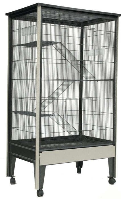 A&E Cage Company Large - 4 Level Small Animal Cage on Casters 62 LB - 61x35x6 - 644472010589