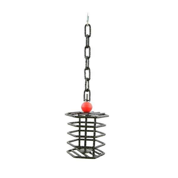 A&E Cage Company Large Hex Bird Toy Feeder - 644472992151