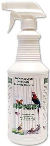 Ae Cage Company Poop D Zolver Bird Poop Remover Lime Coconut Scent - 1 Gallon