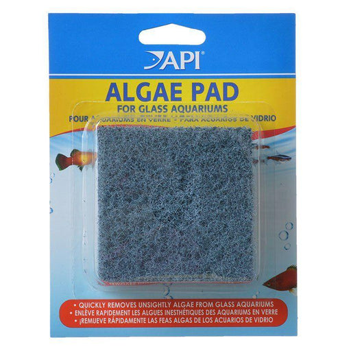 API Doc Wellfish's Hand Held Algae Pad for Glass Aquariums - 017163001249