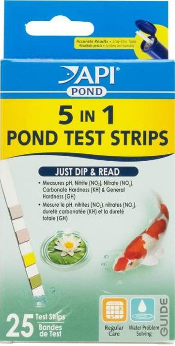API Pondcare 5-in-1 Pond Test Strips - 317163061640