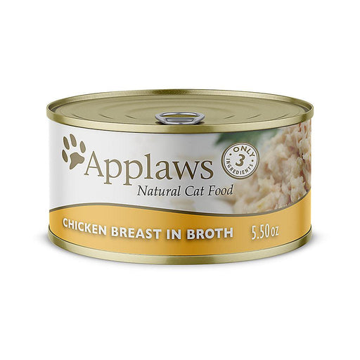 Applaws Natural Wet Cat Food Chicken Breast in Broth - 886817000132