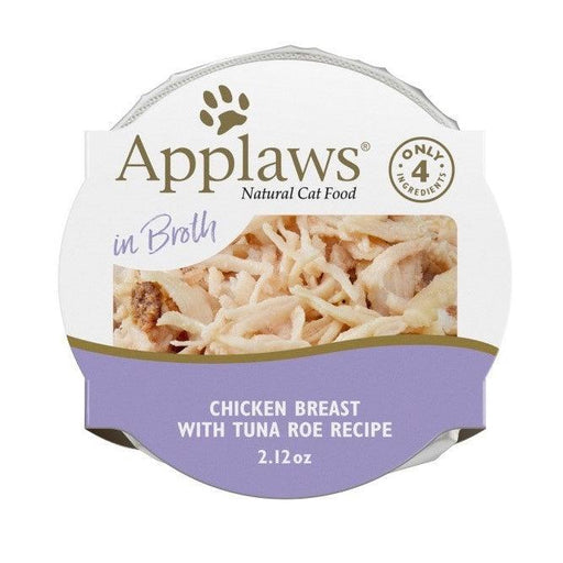 Applaws Natural Wet Chicken Breast with Tuna Roe in Broth - 886817000743