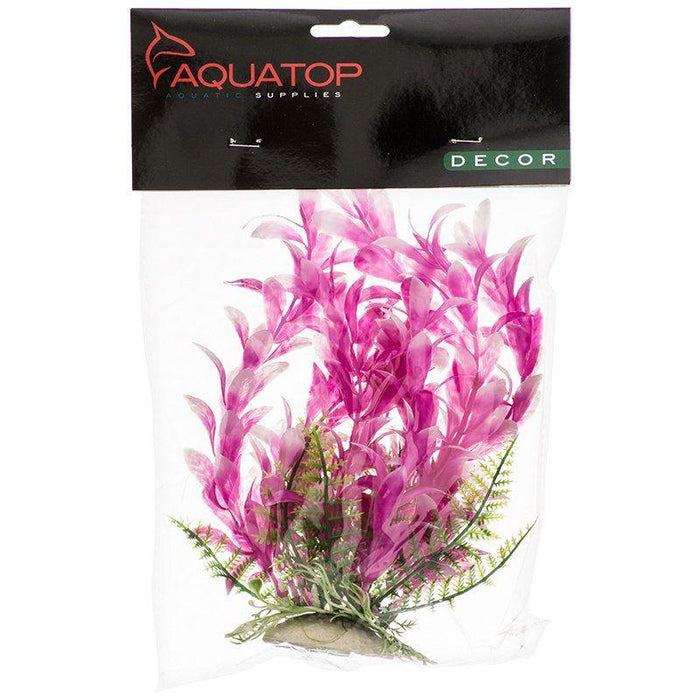 Aquatop Bacopa Aquarium Plant - Pink & White - 819603014433