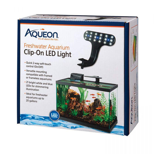Aqueon Freshwater Aquarium Clip-On LED Light - 015905000727