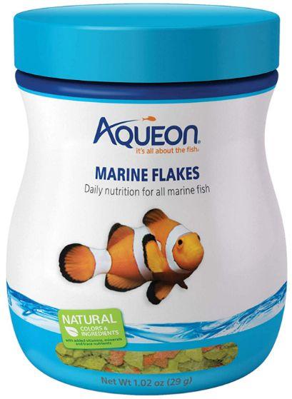 Aqueon Marine Flakes Fish Food - 015905060455