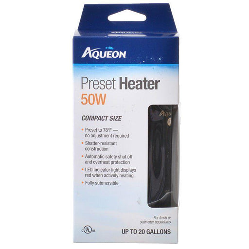 Aqueon Preset Aquarium Heater - 015905062510