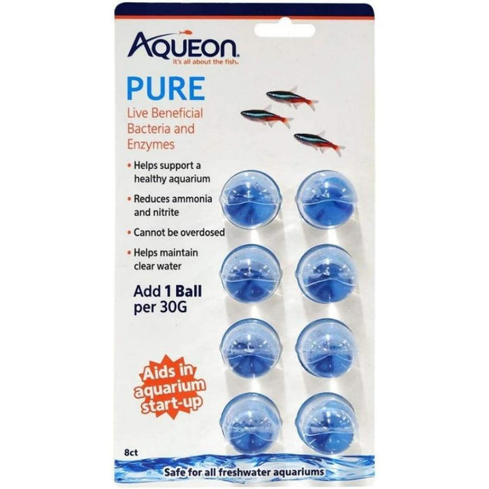 Aqueon Pure LIve Beneficial Bacteria and Enzymes for Aquariums - 015905001397