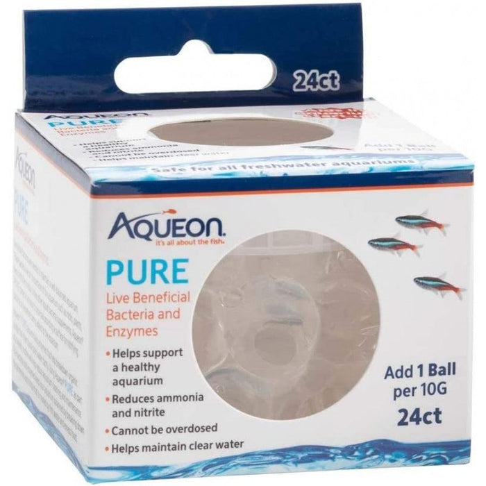 Aqueon Pure LIve Beneficial Bacteria and Enzymes for Aquariums - 015905001380