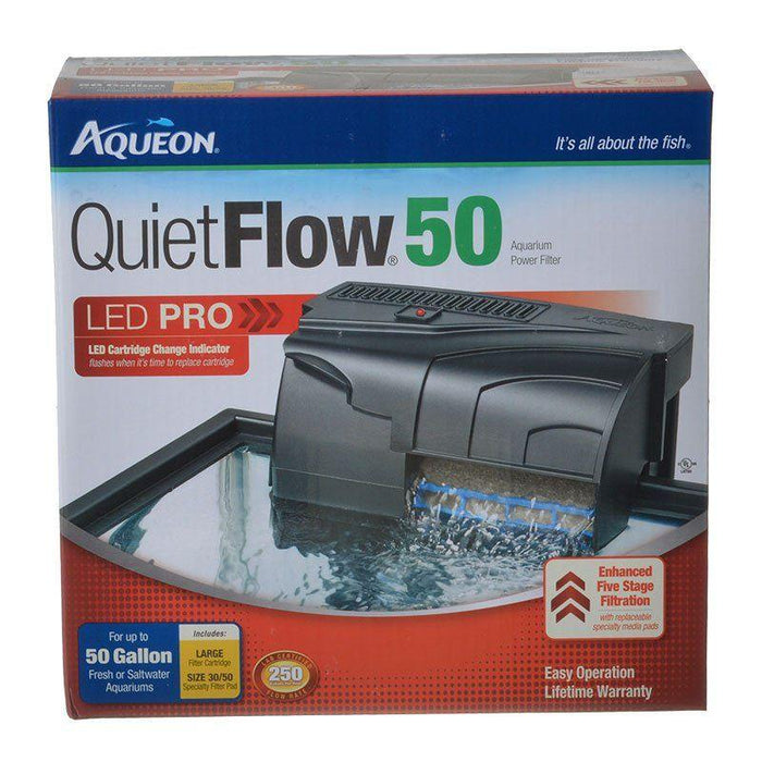 Aqueon QuietFlow LED Pro Power Filter - 015905061179