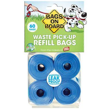 Bags on Board Blue Waste Bags Refill Pack - 632039102006