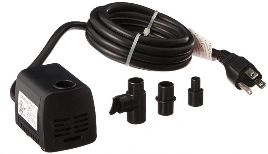 Beckett Crystal Pond Dual Purpose Pond and Fountain Water Pump - 052309730010