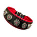 Bestia The "Bijou" Black and Red Collar for Dogs - 5060693302985