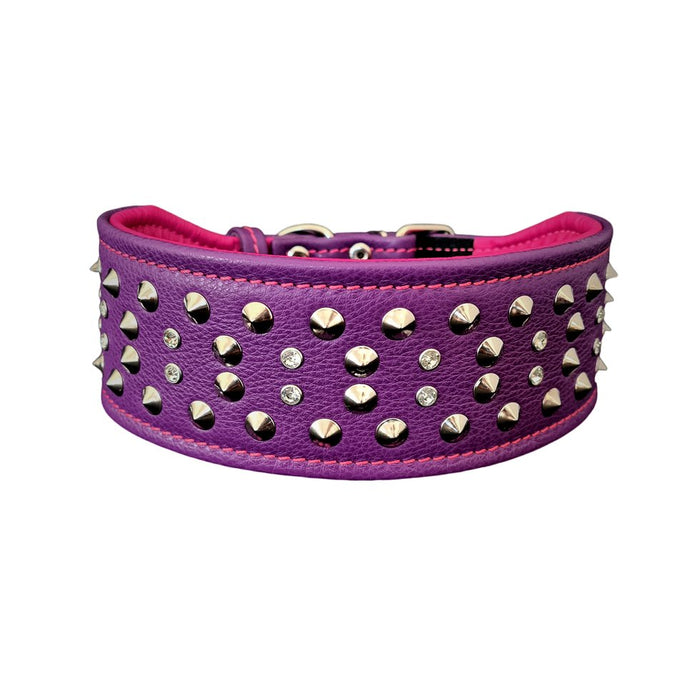 Bestia The Crystal Purple Collar for Dogs - 5060693308246