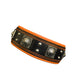 Bestia The Eros Black/Orange Collar for Dogs - 5060693300042