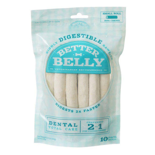 Better Belly Rawhide Dental Rolls - Small - 615650200337