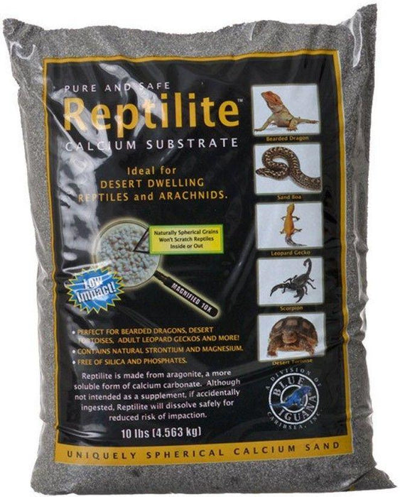 Blue Iguana Reptilite Calcium Substrate for Reptiles - Smokey Sands - 008479007131