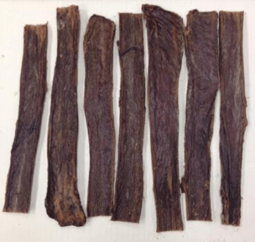 Butchers Block Dry Roasted USA Beef Jerky Weasand Esophagus Natural Dog Treats - 940780992686