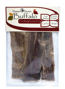 Canine Caviar Buffalo Jerky Dog Treats - 674555810775