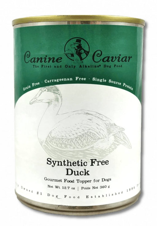 Canine Caviar Grain Free Synthetic Free Duck Recipe Canned Dog Food - 674555223131