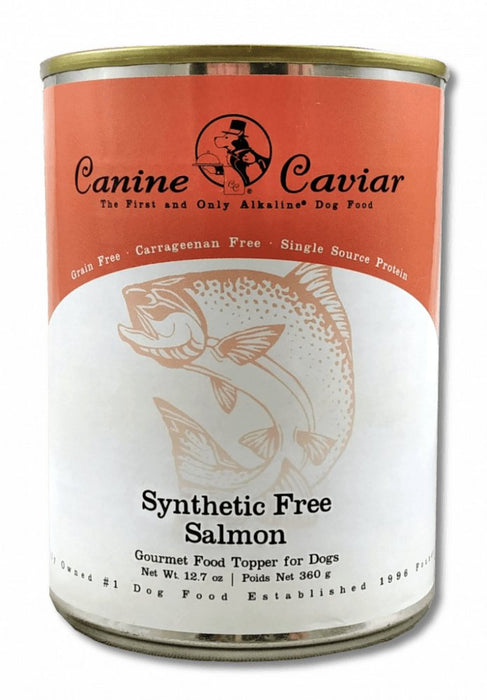 Canine Caviar Grain Free Synthetic Free Salmon Recipe Canned Dog Food - 674555226163