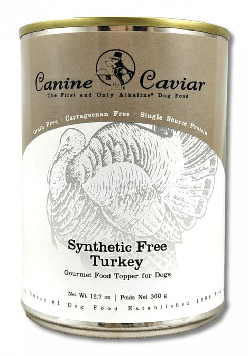 Canine Caviar Grain Free Synthetic Free Turkey Recipe Canned Dog Food - 674555222134