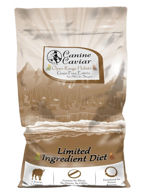 Canine Caviar Open Range Limited Ingredient Alkaline Entree All Life Stages Dry Dog Food - 674555902463