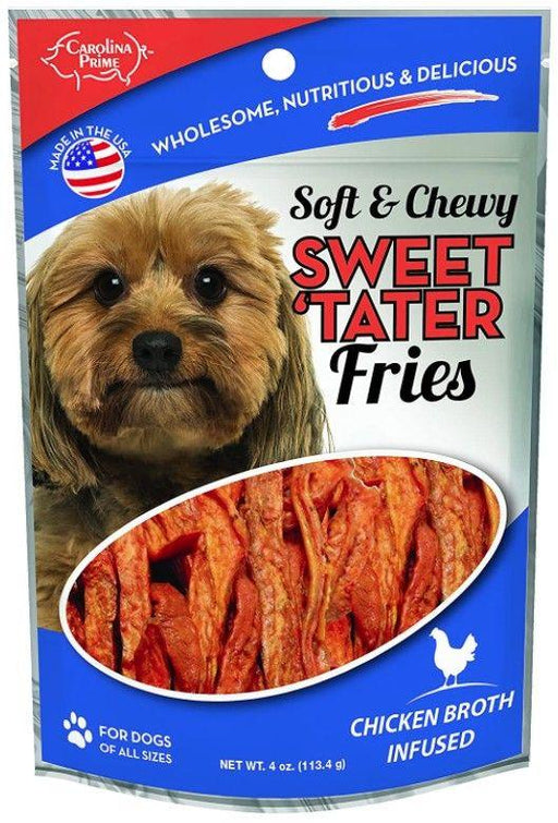 Carolina Prime Sweet Tater & Chicken Broth Fries Dog Treats - 637255450139