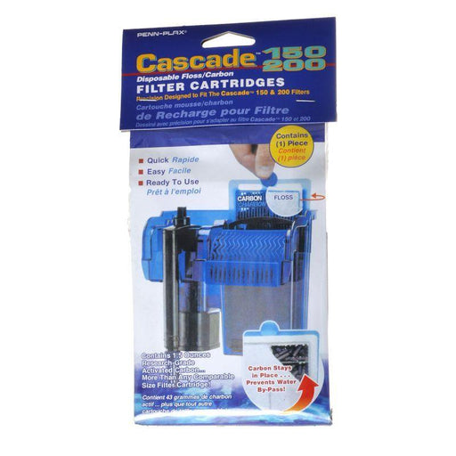 Cascade 150/200 Disposable Floss & Carbon Power Filter Cartridges - 030172016073