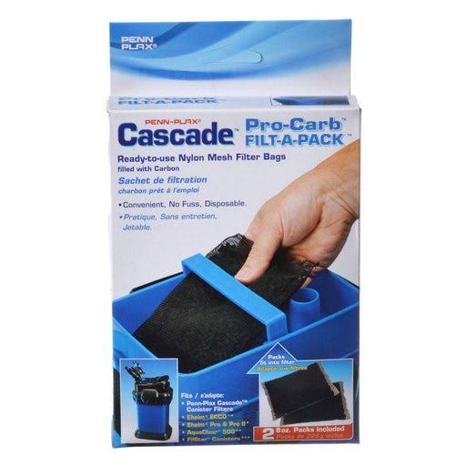 Cascade Canister Filter Pro-Carb Filt-A-Pack - 030172017681