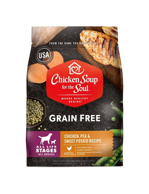 Chicken Soup For The Soul Grain Free Chicken, Pea, & Sweet Potato Dry Dog Food - 819239012551