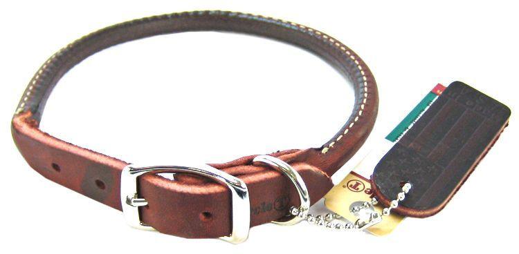 Circle T Latigo Leather Round Collar - 076484121104