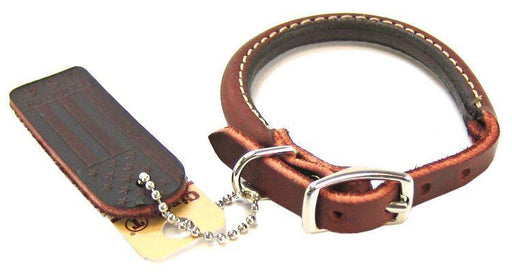 Circle T Latigo Leather Round Collar - 076484121005