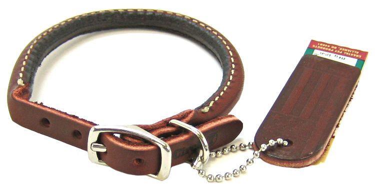 Circle T Latigo Leather Round Collar - 076484121029