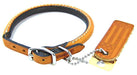 Circle T Leather Round Collar - Tan - 076484107740