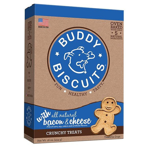 Cloud Star Buddy Biscuits Crunchy Bacon & Cheese Dog Treats - 693804122001