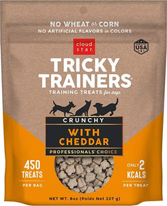 Cloud Star Tricky Trainers Soft & Chewy Cheddar Dog Treats - 693804161000