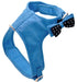 Coastal Pet Accent Microfiber Dog Harness Boho Blue with Polka Dot Bow - 076484214516