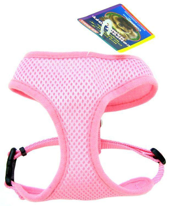 Coastal Pet Comfort Soft Adjustable Harness - Pink - 076484641350