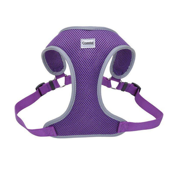 Coastal Pet Comfort Soft Reflective Wrap Adjustable Dog Harness - Purple - 076484698644
