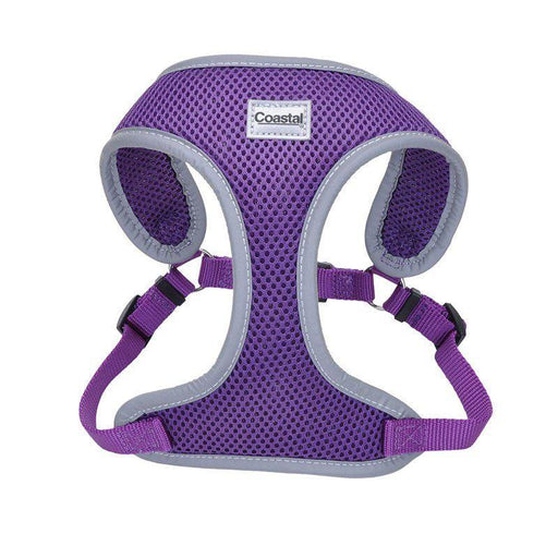 Coastal Pet Comfort Soft Reflective Wrap Adjustable Dog Harness - Purple - 076484648649